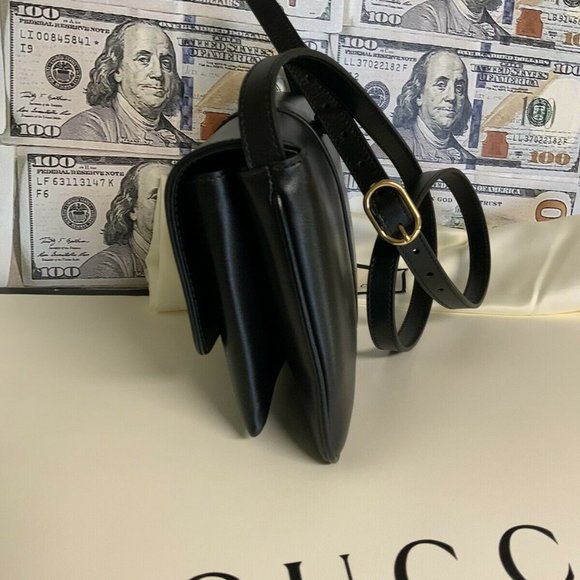 Gucci Arli Small Shoulder Bag 550129 Black - Picture 4 of 7